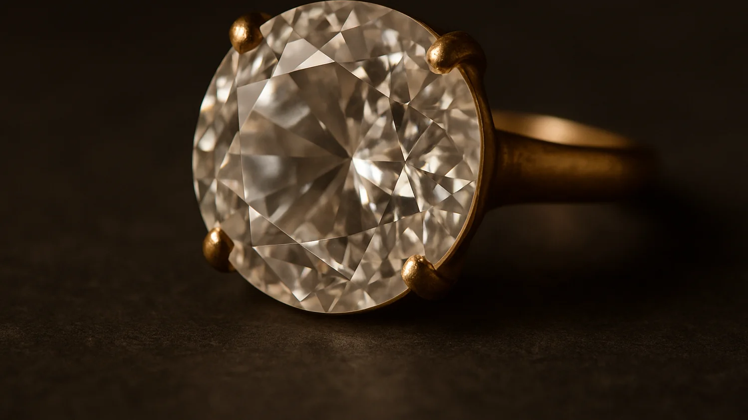 Macro studio photograph of a precious and semi-precious stone set